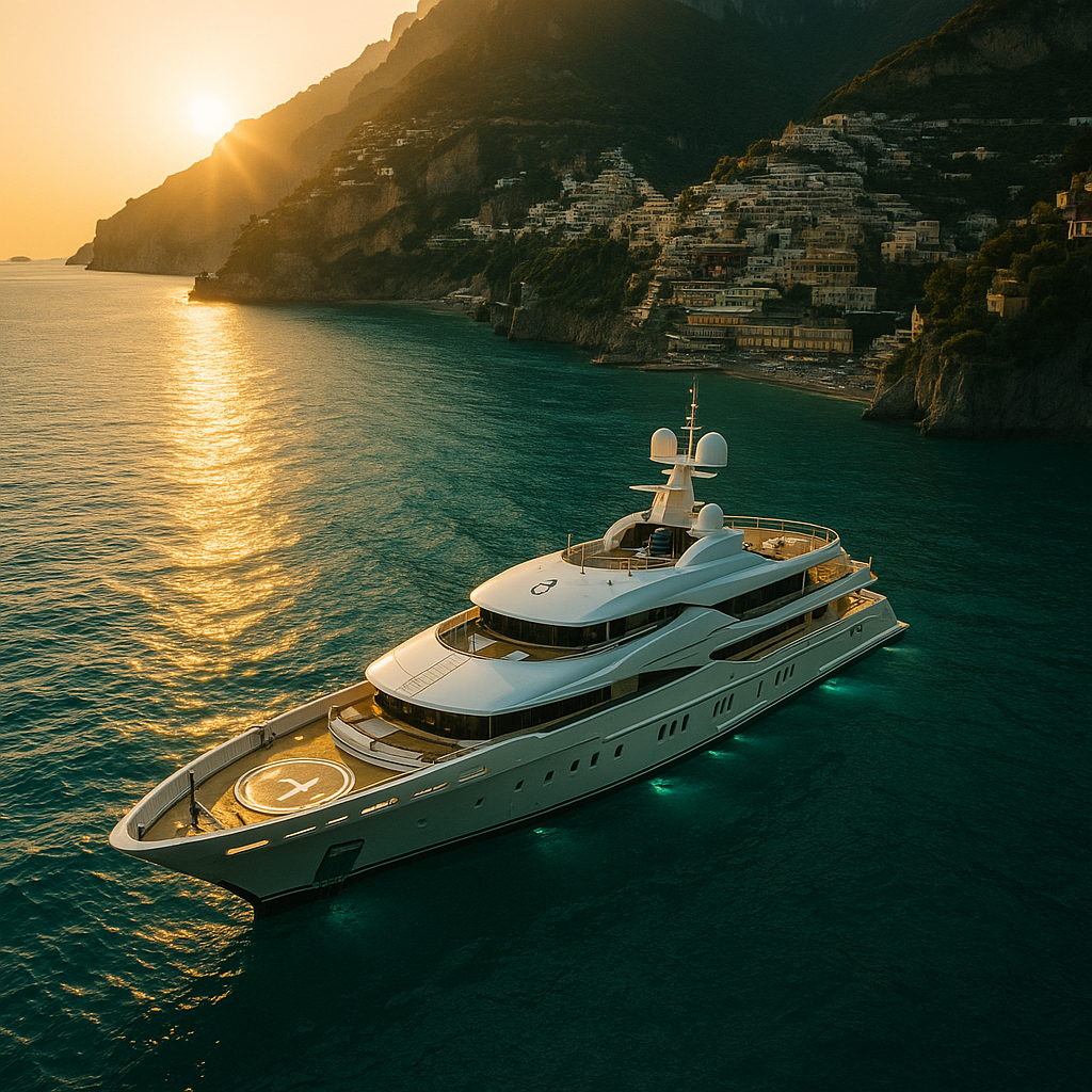 Superyacht en Méditerranée — EULAM 55